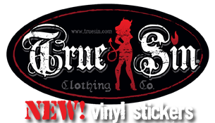 True Sin Stickers!